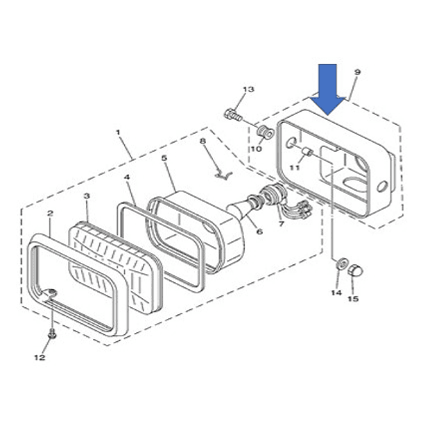 Cuenca  Farola Rx115 Yamaha  Original 4