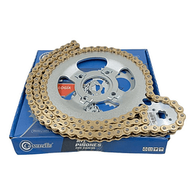 Kit Arrastre Mrx125-150 Concavo (520) ( Cassarella )