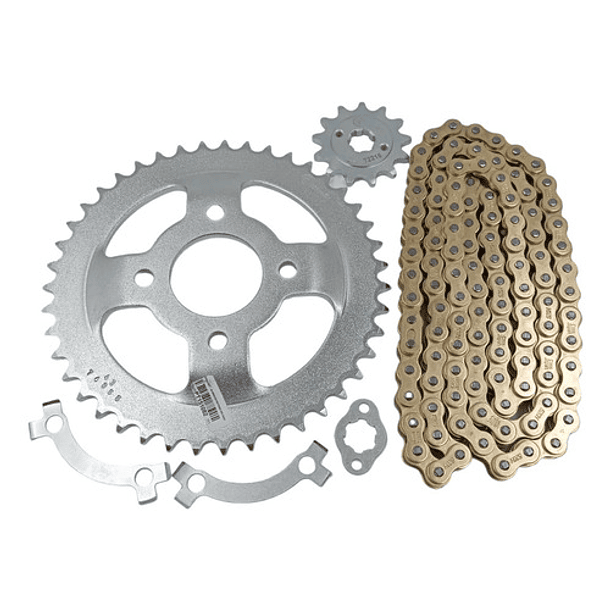 Kit Arrastre Mrx125-150 Concavo (520) ( Cassarella ) 4