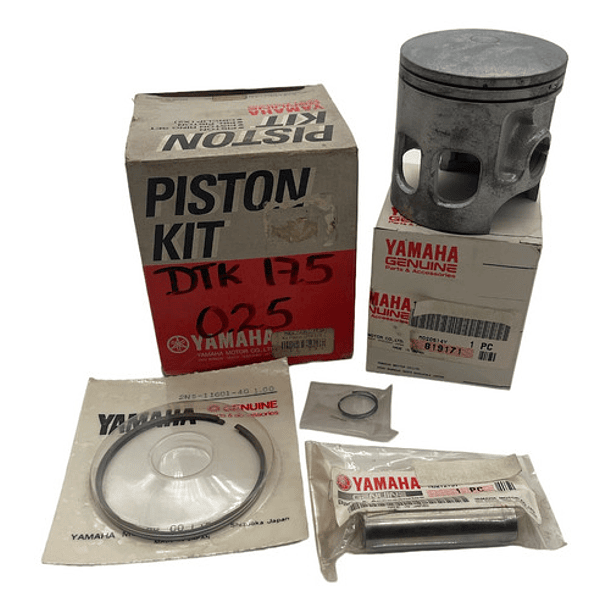 Kit Piston Dt175k ((0.25)) Yamaha // Original //  1