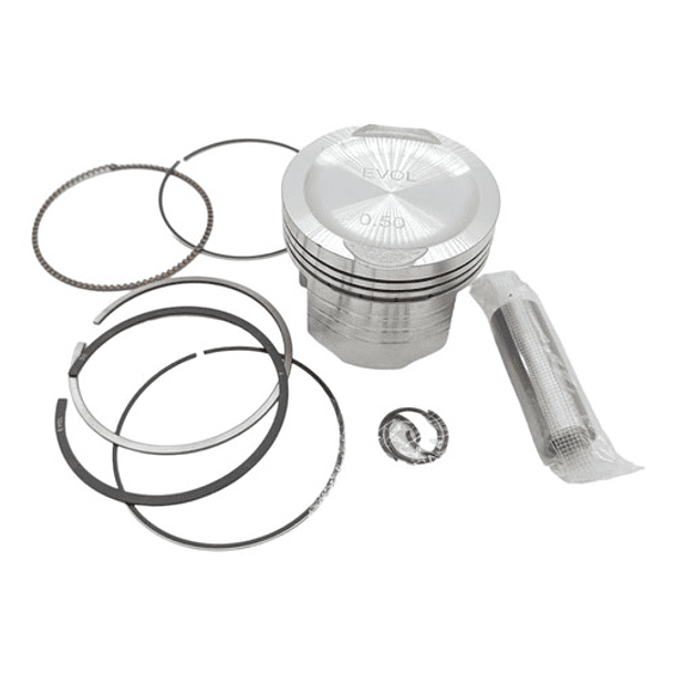 Kit Piston Cbf-125/xr-125 Brio/mrx-125 ((0.50)) // Evol //  2