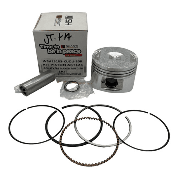 Kit Piston Agility-125 ((0.50)) // Wstandar 1