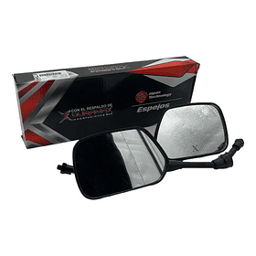 Espejo Retrovisor Cuadrado 8mm // Duramax // 