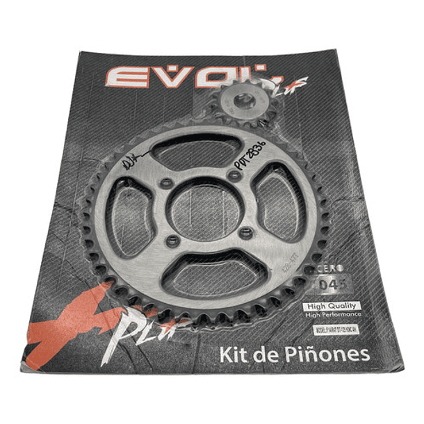 Plato Piñon Dt-125 4h 14p/ 47p Acerado // Evol //  2