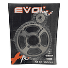 Plato Piñon Dt-125 4h 14p/ 47p Acerado // Evol //  3