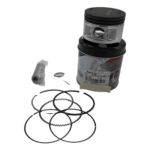 Kit Piston Ybr125- Xtz125- Libero125 (0.50) ( Mapache ) 2