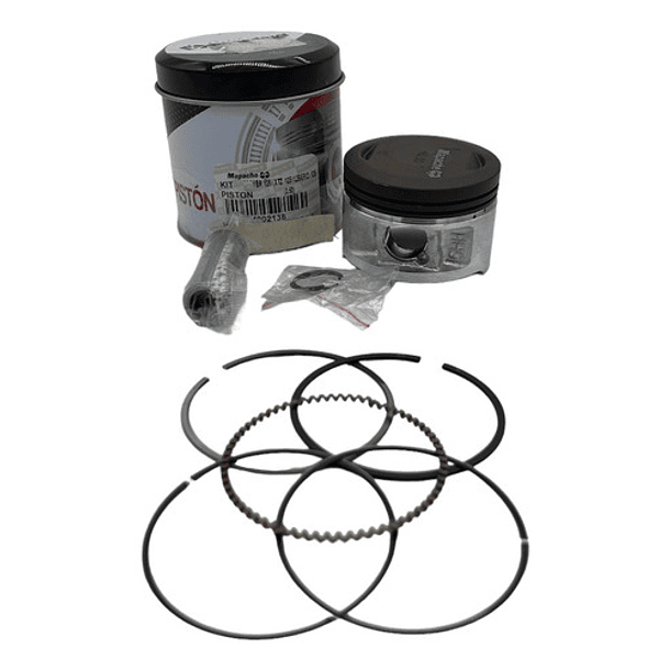 Kit Piston Ybr125- Xtz125- Libero125 (0.50) ( Mapache ) 3