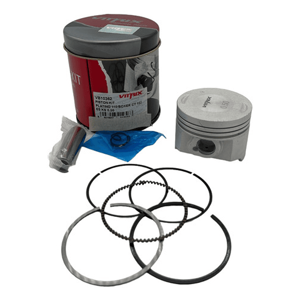 Kit Piston Platino 110/ Discover 100- Ks (0.50) ( Vitrix ) 1