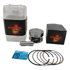 Kit Piston Ybr-125/xtz125/((0.50)) Repotenciado //vitrix//  2