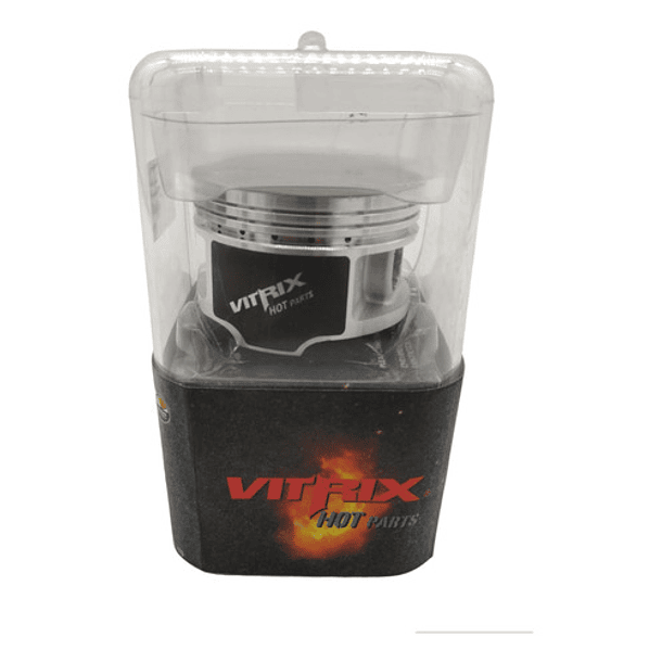 Kit Piston Ybr-125/xtz125/((0.50)) Repotenciado //vitrix//  3