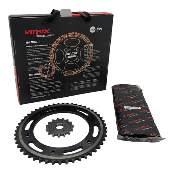 Kit De Arrastre Nxr-125/bross // Vitrix // 1