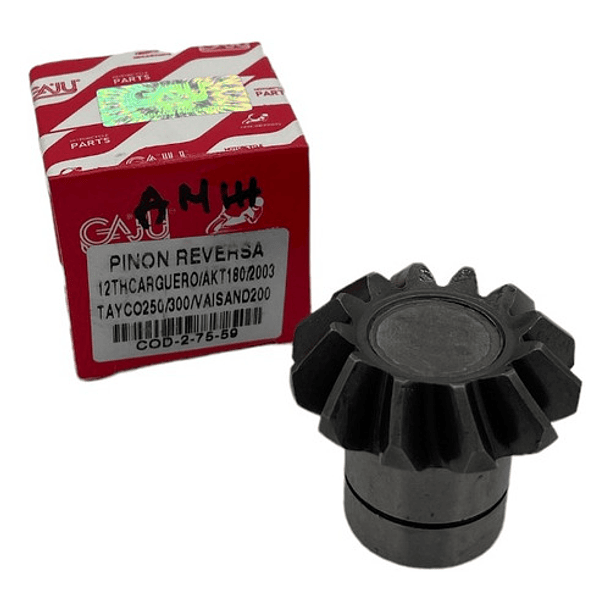 Piñon De Caja Reversa Motocarro 12 Dientes Gaju 1