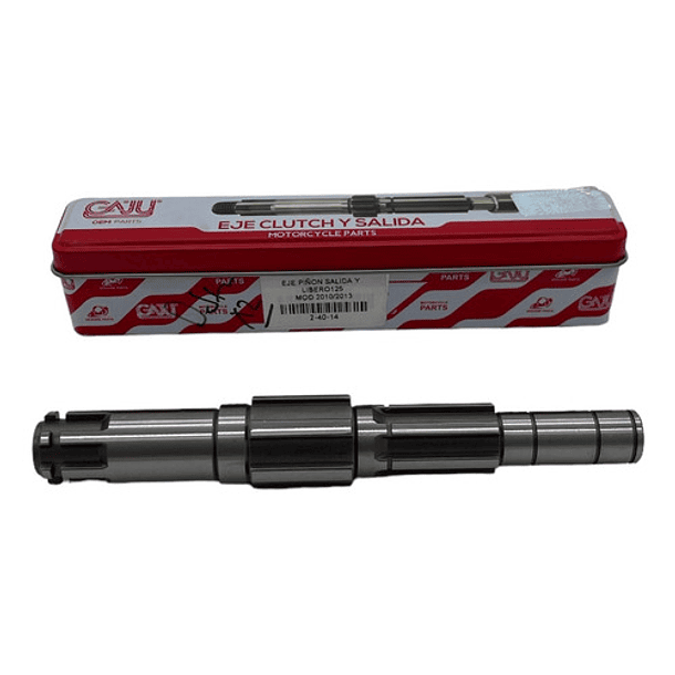 Eje Piñon De Arrastre Ybr-125/libero-125 2010/2013 // Gaju / 1