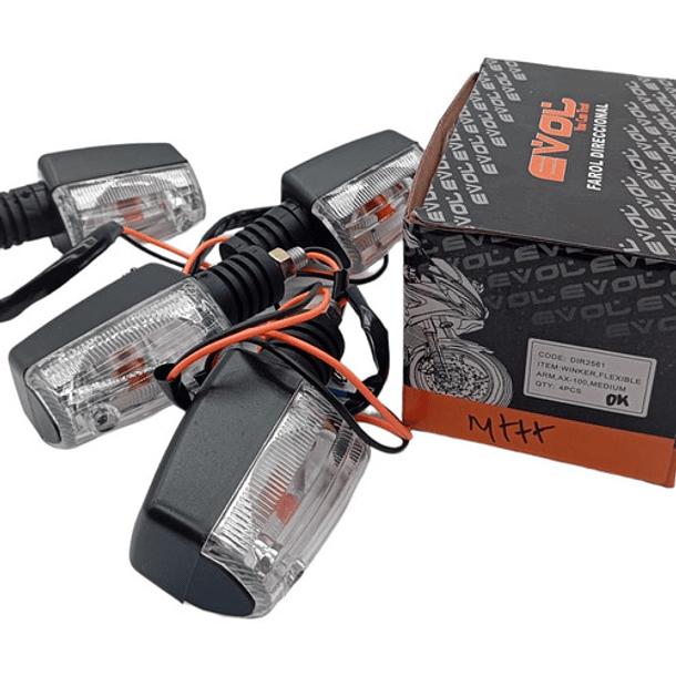 Direccionales Ax-100/115 Trasparentes (( X4 ))  1