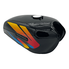Tanque De Gasolina Rx100 Negro ( Knt )