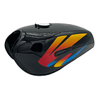 Tanque De Gasolina Rx100 Negro ( Knt ) 2