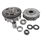 Prensa De Clutch Boxerct Completa + Piñon Primario ( Gaju ) 3