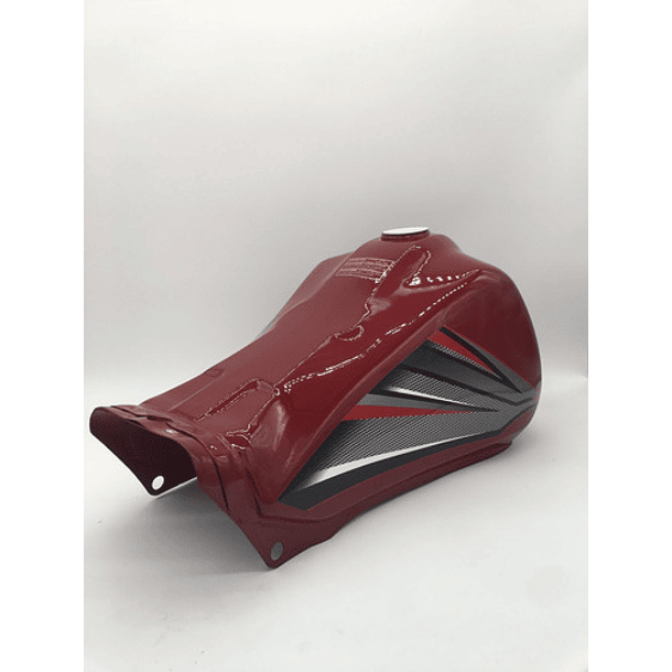 Tanque De Gasolina Dt125 Rojo Duramax 3