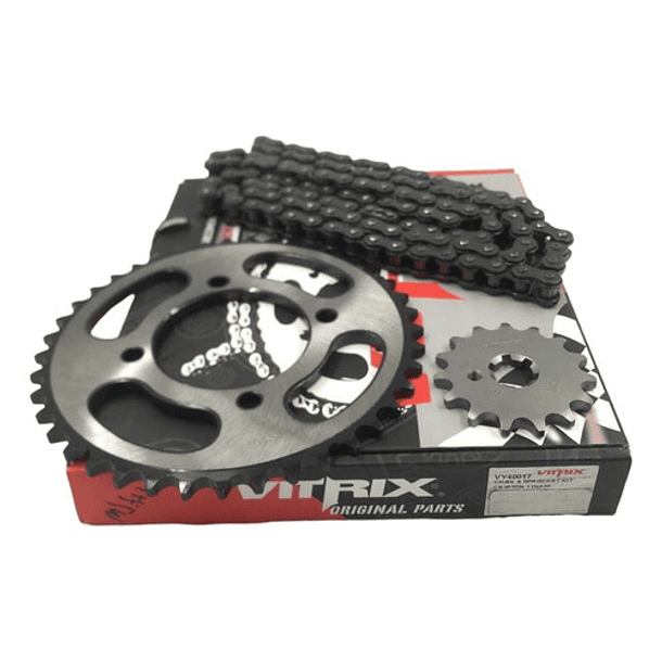 Kit De Arrastre Crypton-115 420 //vitrix//  1