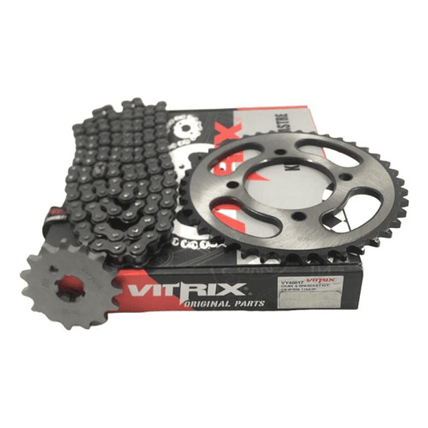Kit De Arrastre Crypton-115 420 //vitrix//  2