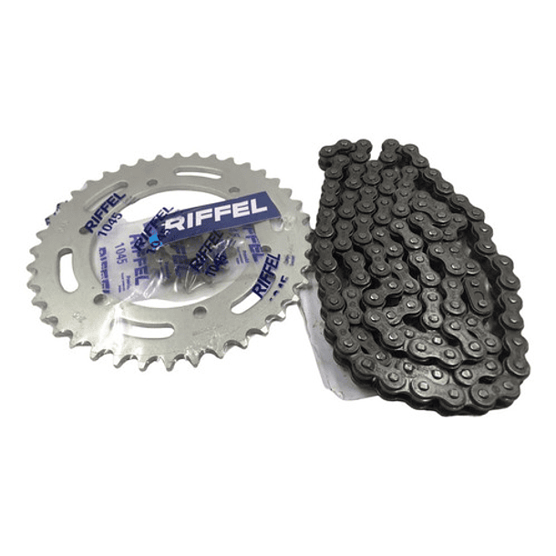 Kit De Arrastre Xtz-250 Yamaha 40 T/13-t 520h-110l //riffel/ 2