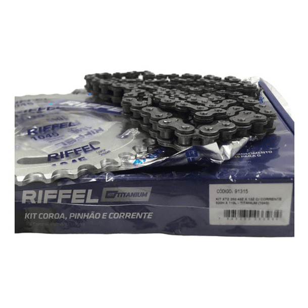 Kit De Arrastre Xtz-250 Yamaha 40 T/13-t 520h-110l //riffel/ 4