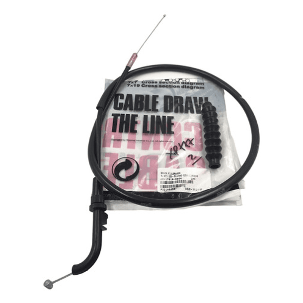 Guaya De Acelerador Xcd125-platino 125 5 W Standard 3