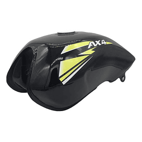 Tanque De Gasolina Ax4 Negro Calcas Verdes Duramax