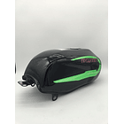 Tanque De Gasolina Boxer Ct Negro Con Calcas Verdes Duramax 2