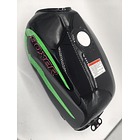 Tanque De Gasolina Boxer Ct Negro Con Calcas Verdes Duramax 3