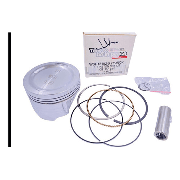 Kit Piston Cb-125 F //0.50//shanti//     3