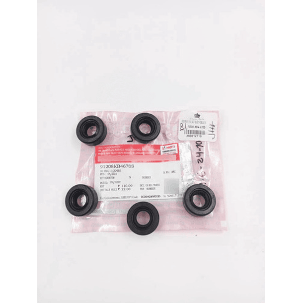 Retenedor 11.6/24/10 Eje De Cambio Eco Deluxe //original// 3