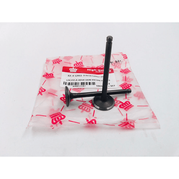 Válvula Admisión Y Escape Ax-4/viva-r //coronita// 4