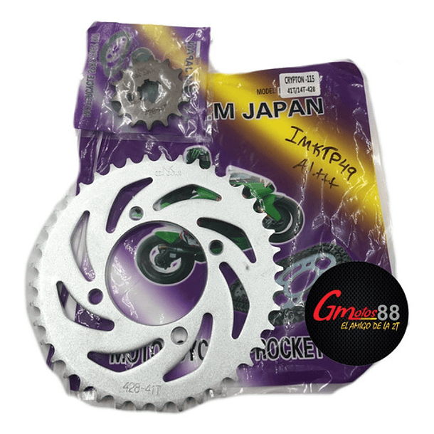 Plato Piñon Crypton-115 428 //nko//  1