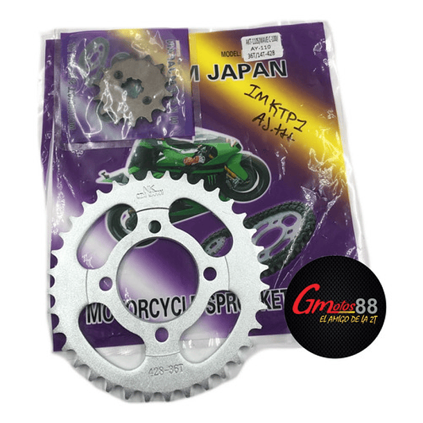 Plato Piñon Akt-110/wave/akt Unica Marca Nko 4