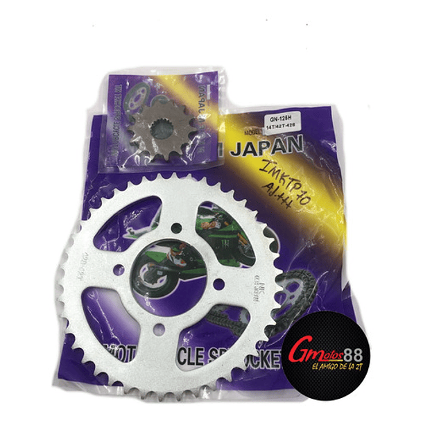 Plato Piñon Gn-125h/gs-125 14-42 Kanuni 1