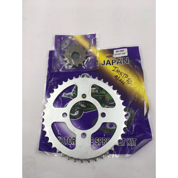 Plato Piñon Gn-125h/gs-125 14-42 Kanuni 3