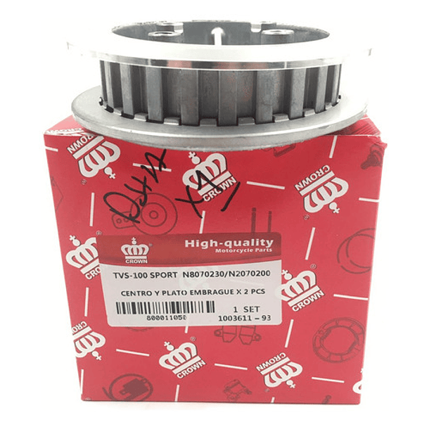 Centro Clutch Tvs-100 Sport //coronita// 4