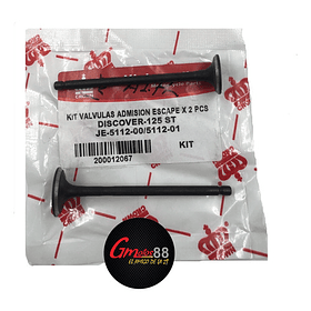 Valvula Admision Y Escape Discover-125st/150st //coronita//