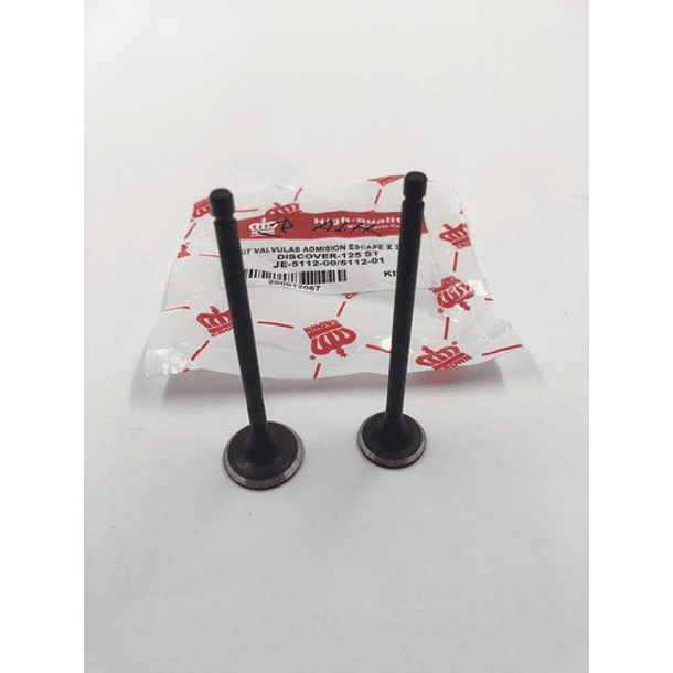 Valvula Admision Y Escape Discover-125st/150st //coronita// 3