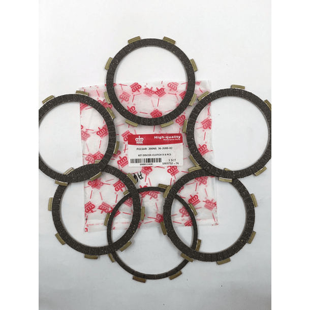 Disco De Clutch Pulsar-200ns //coronita// 3