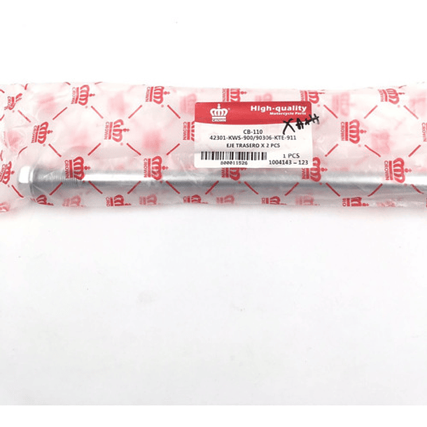 Eje Trasero Cb-110 //coronita//  1