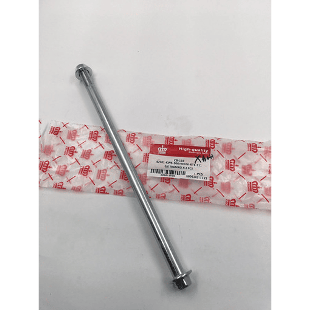 Eje Trasero Cb-110 //coronita//  4