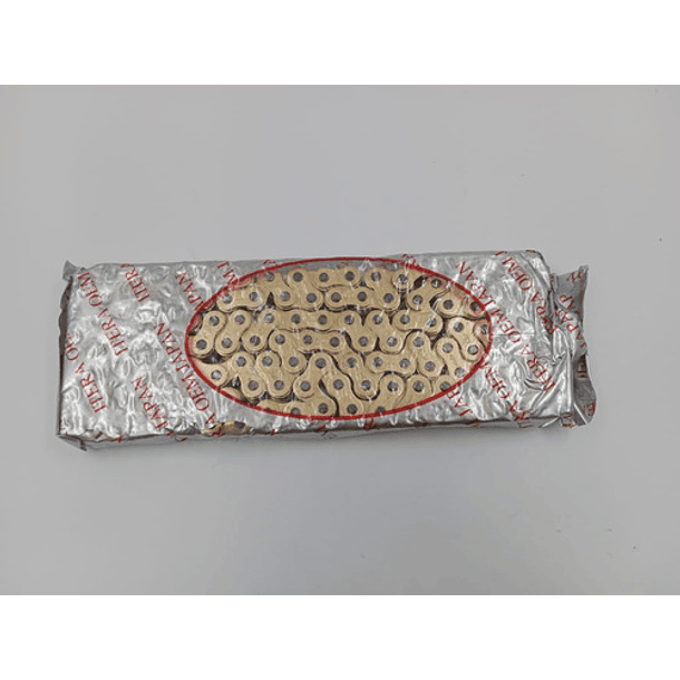 Cadena 428h-124 Dorada Itera 4