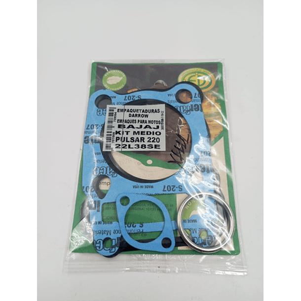 Kit Medio De Empaque Pulsar-220 //darrow// 3