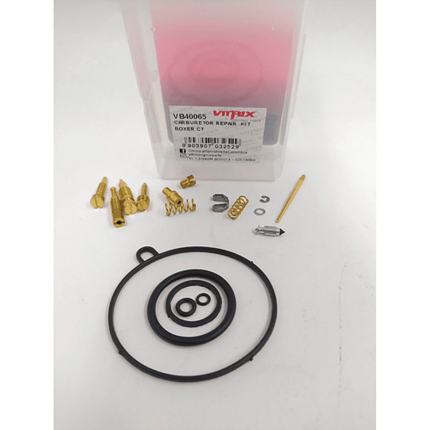 Kit Carburador Boxer-100ct / Completo / Recomendado