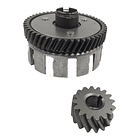 Prensa Clutch  Ax 100 + Piñón Primario // Alta Calidad Knt 2