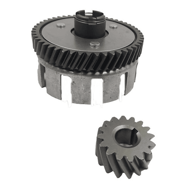 Prensa Clutch  Ax 100 + Piñón Primario // Alta Calidad Knt 2