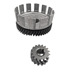 Prensa Clutch  Ax 100 + Piñón Primario // Alta Calidad Knt 3