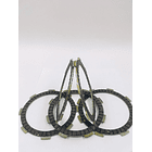 Discos Clutch Xl 125 Eco 100 Deluxe Cbf 125 Envio Gratis 2